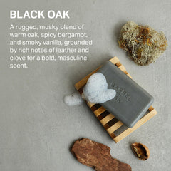 Barrel & Oak in-shower scene illustrating dependable daily use