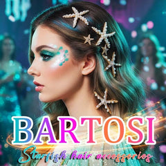BARTOSI close-up of pearls and rhinestones showing delicate decorative accents