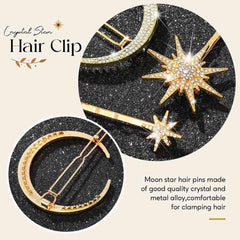 BARTOSI hair clip in use on side profile demonstrating comfortable hold and style