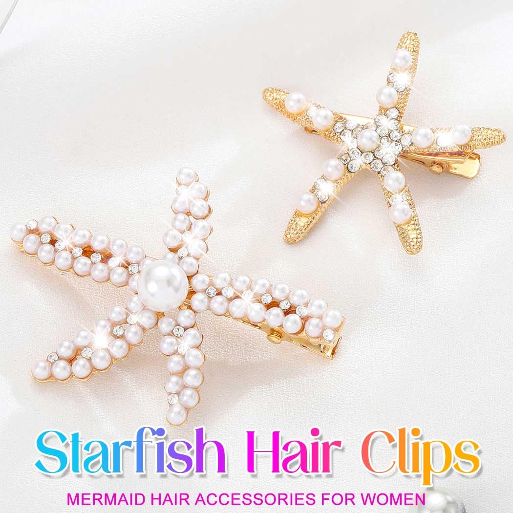 BARTOSI starfish clip close-up detail highlighting craftsmanship and shine