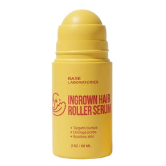 BASE LABORATORIES front packaging of roll-on serum showing compact bottle and label