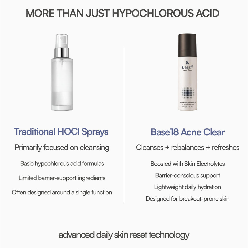 Spray used on shoulder/back demonstrating acne-targeted body comfort