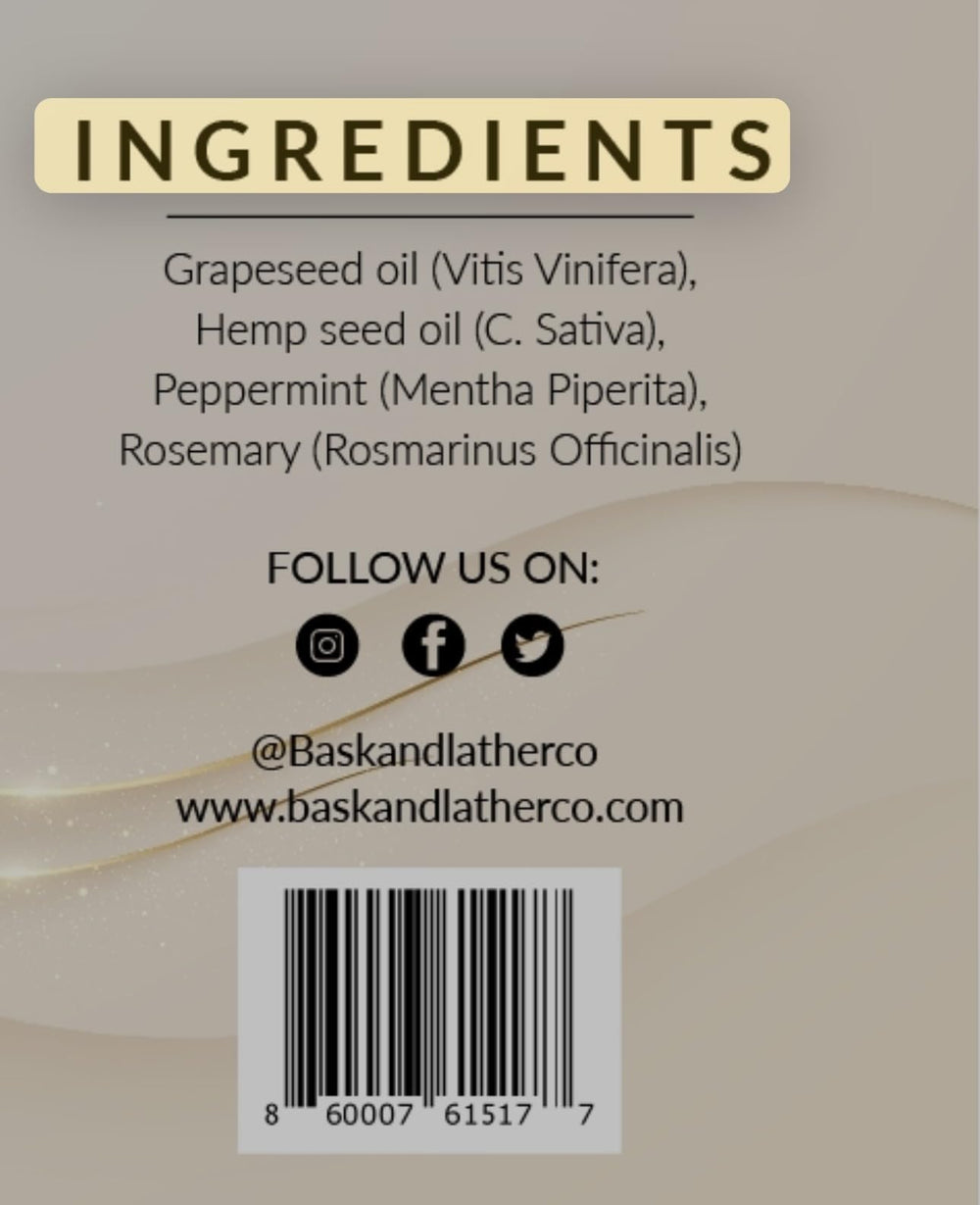 Bask & Lather lifestyle haircare routine with styled hair showing shine and manageability benefit