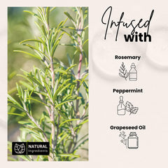 Bask & Lather oil texture pour demonstrating lightweight, non-greasy absorption benefit