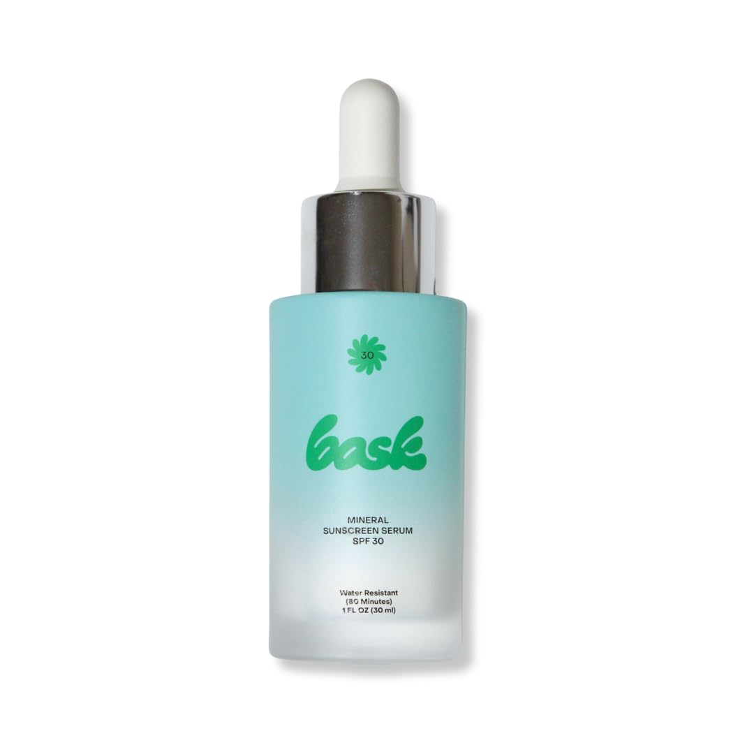 Bask front bottle view showing label and SPF benefit