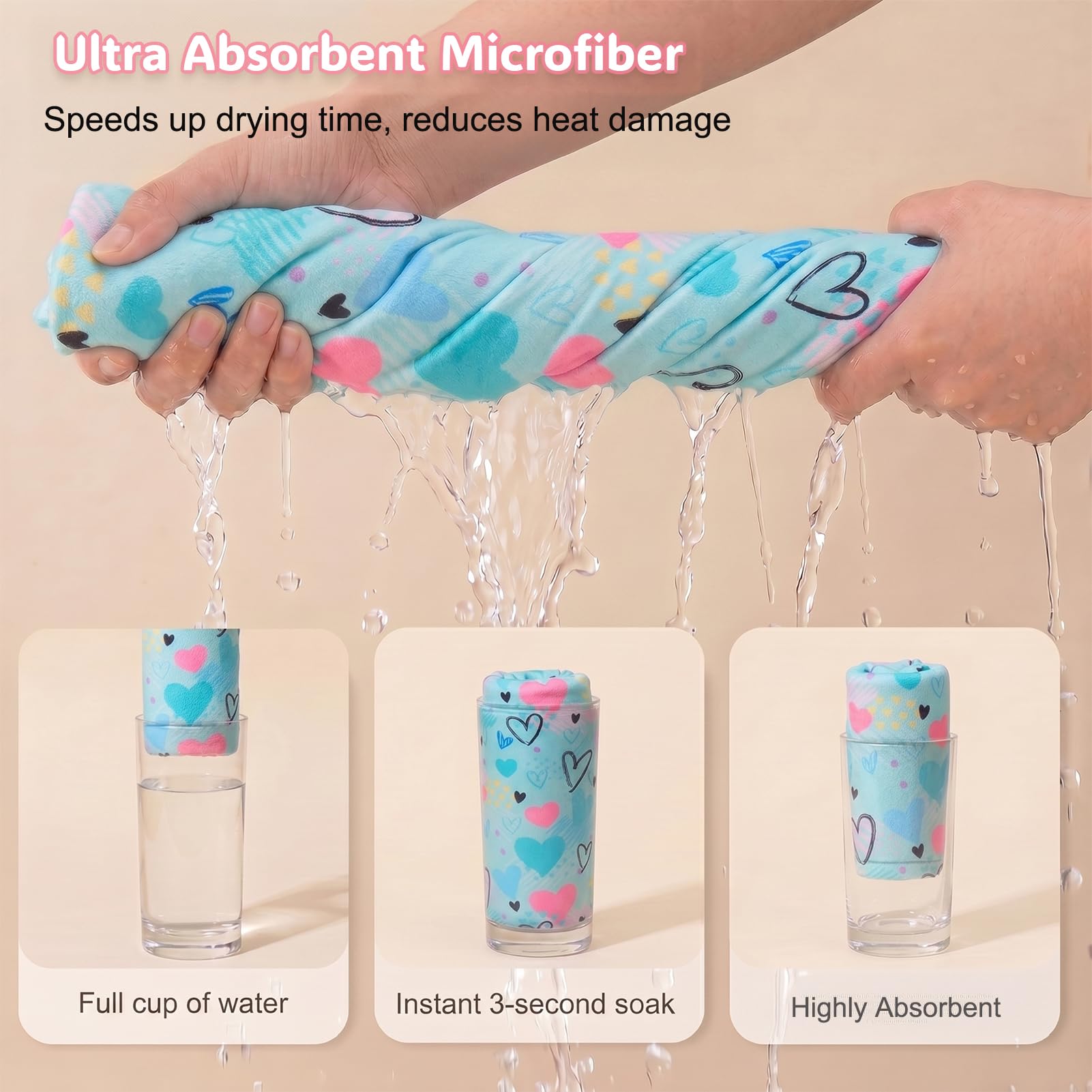 Basumee microfiber close-up texture highlighting soft, absorbent fabric benefit