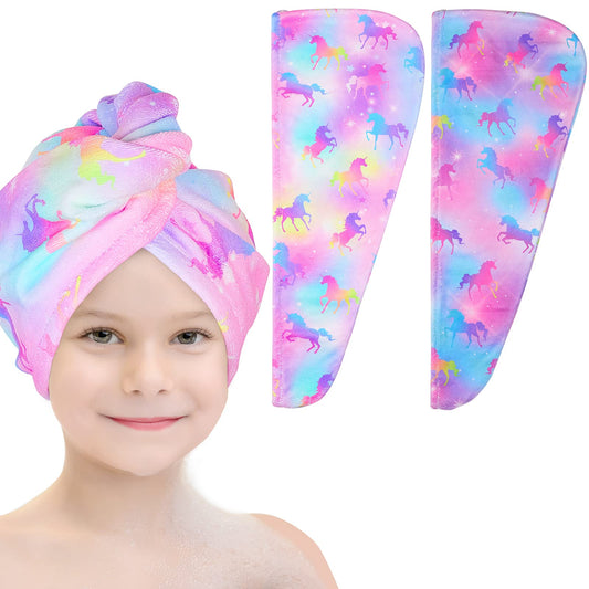 Basumee front packaging showing colorful unicorn prints and two-pack benefit
