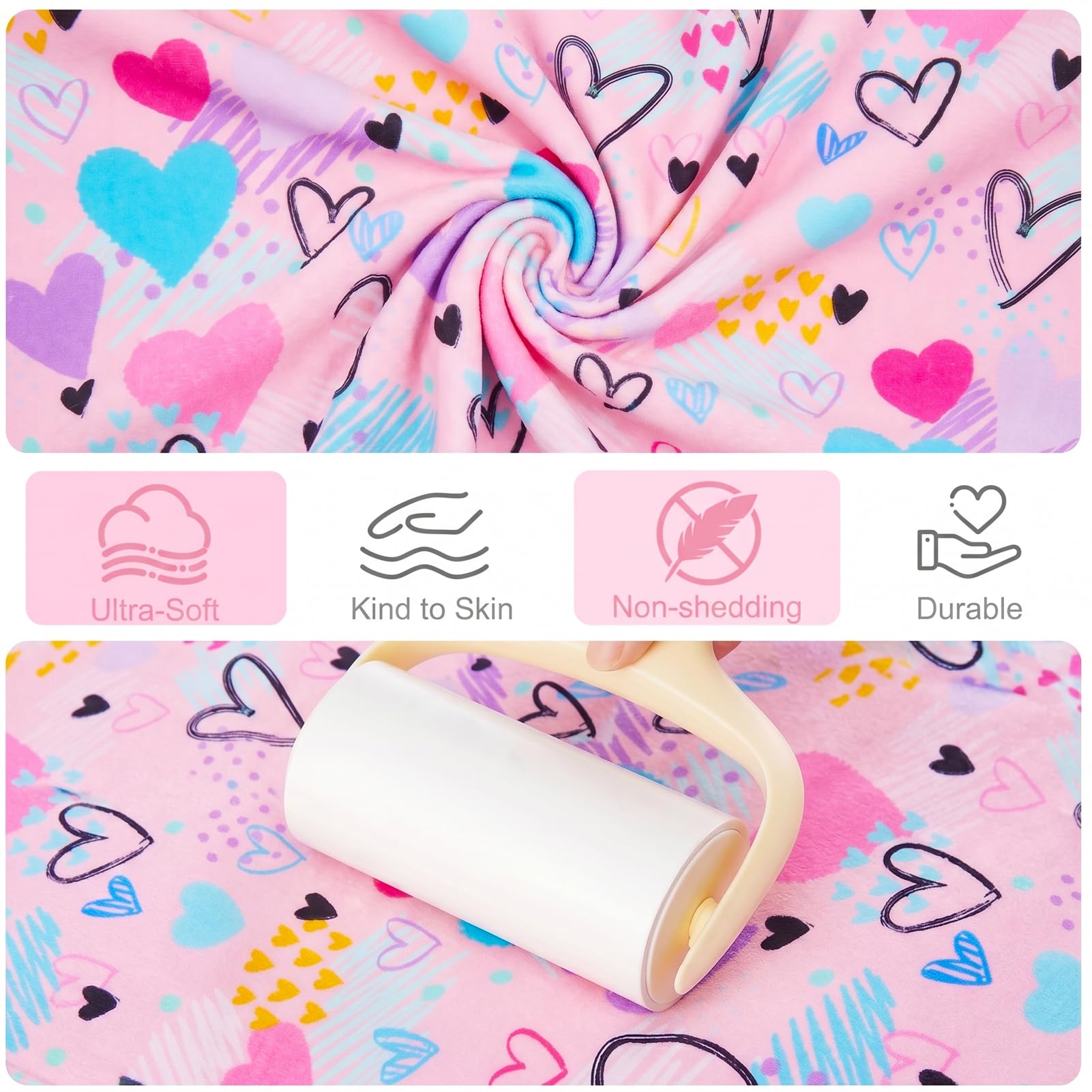 Basumee unicorn and mermaid pattern view appealing to kids and encouraging use