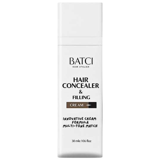 BATCI HAIR ATELIER front jar view showing compact packaging and travel benefit
