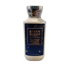 Bath & Body Works Dream Bright front bottle showing label and softening benefits