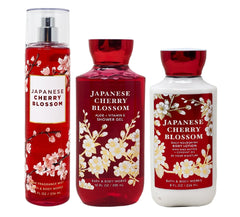 Bath & Body Works trio front packaging showing cohesive bottles and elegant scent