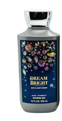Bath & Body Works Dream Bright front bottle showing label and moisturizing benefit