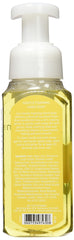 Bath & Body Works foam dispensed at sink demonstrating quick coverage and gentle cleansing