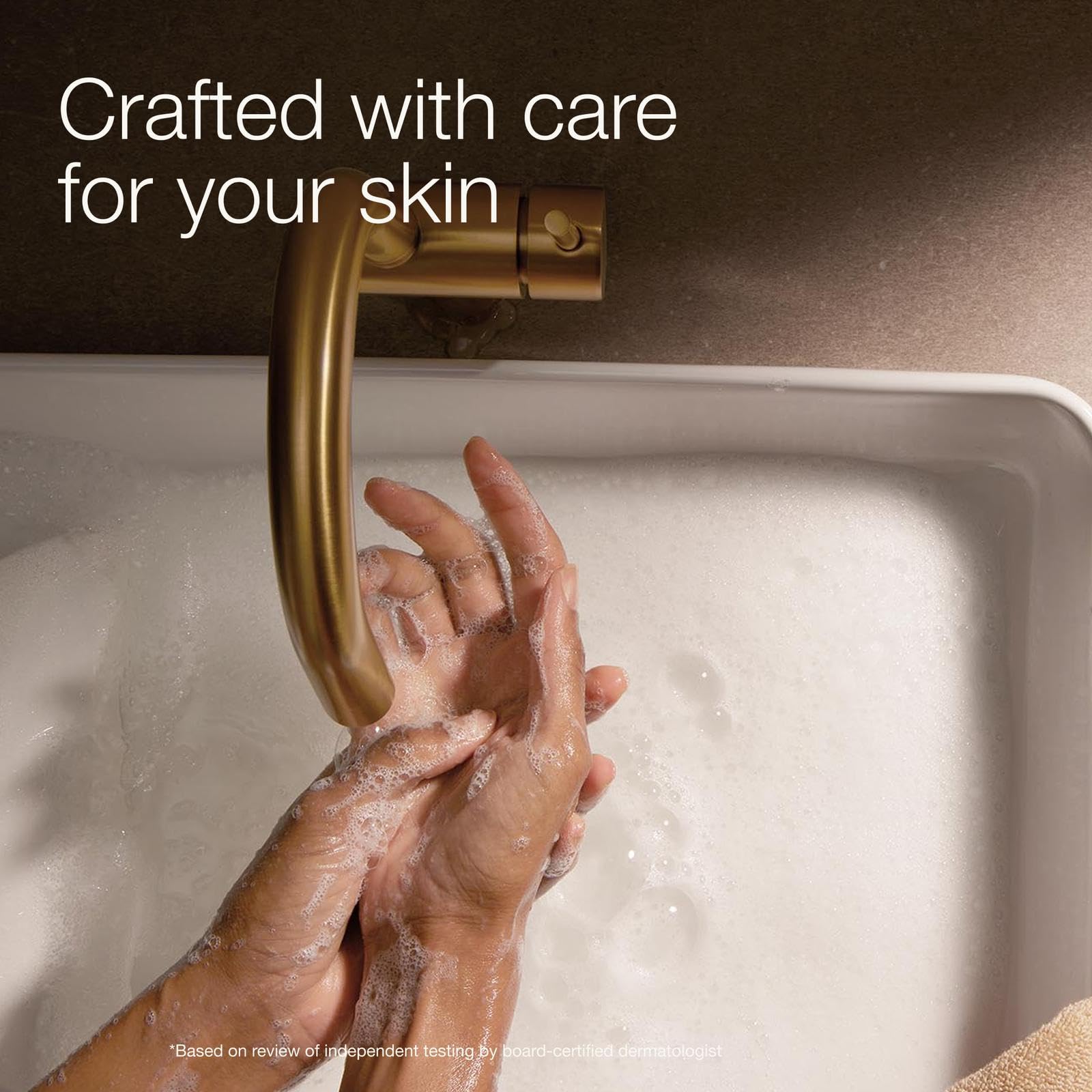 Bath & Body Works bottle styled on bathroom counter for fragrance appeal