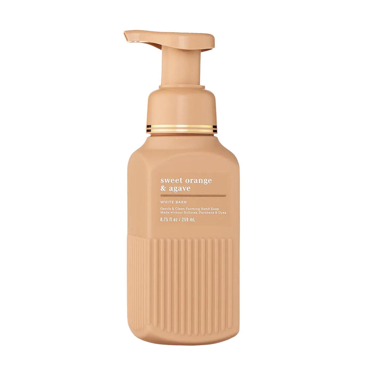 Bath & Body Works front bottle showing vibrant orange label and clean packaging benefit scent clarity
