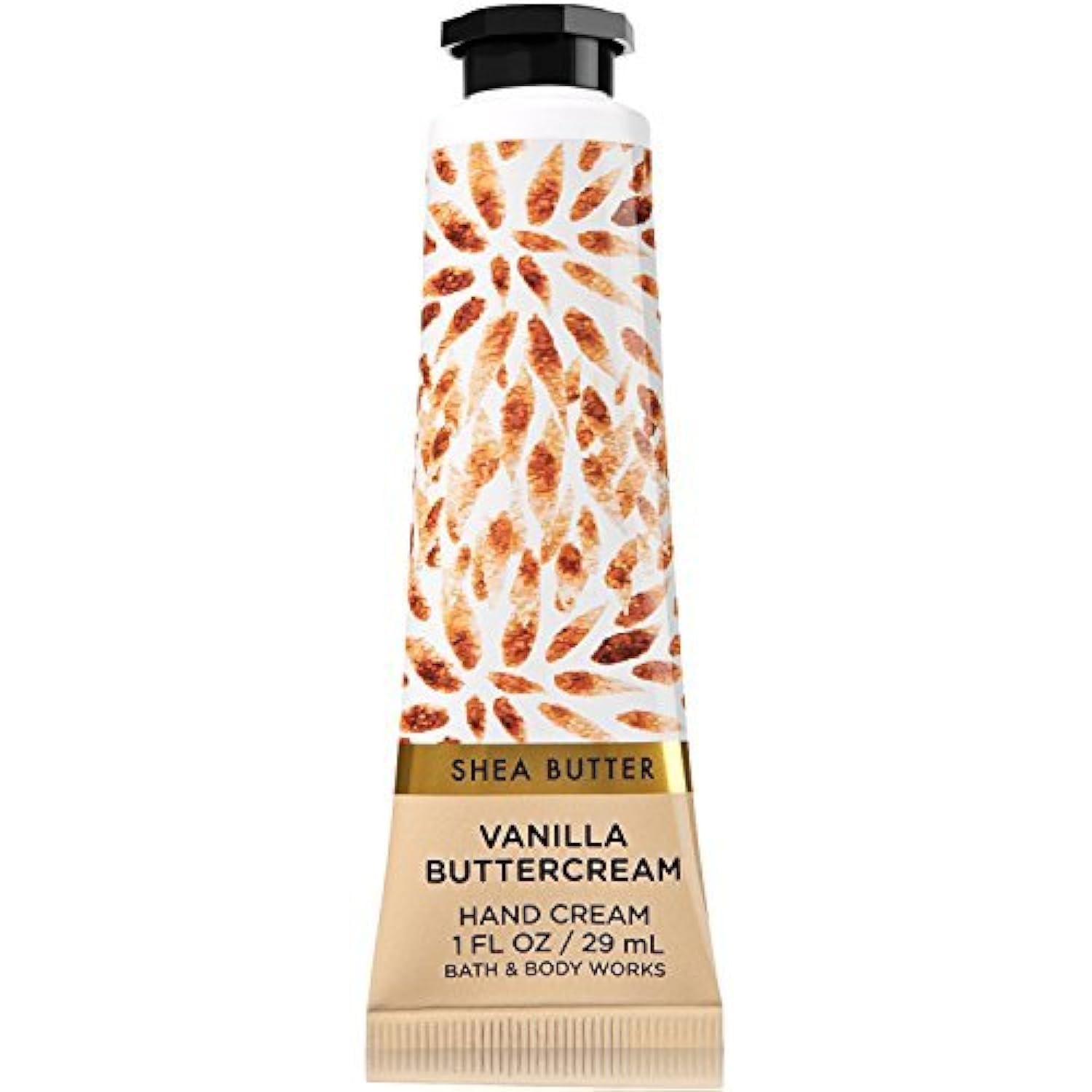 Bath & Body Works hand cream front packaging shows size and moisturizing effect