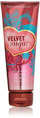Bath & Body Works Velvet Sugar front jar showing label and 8 oz size for gifting