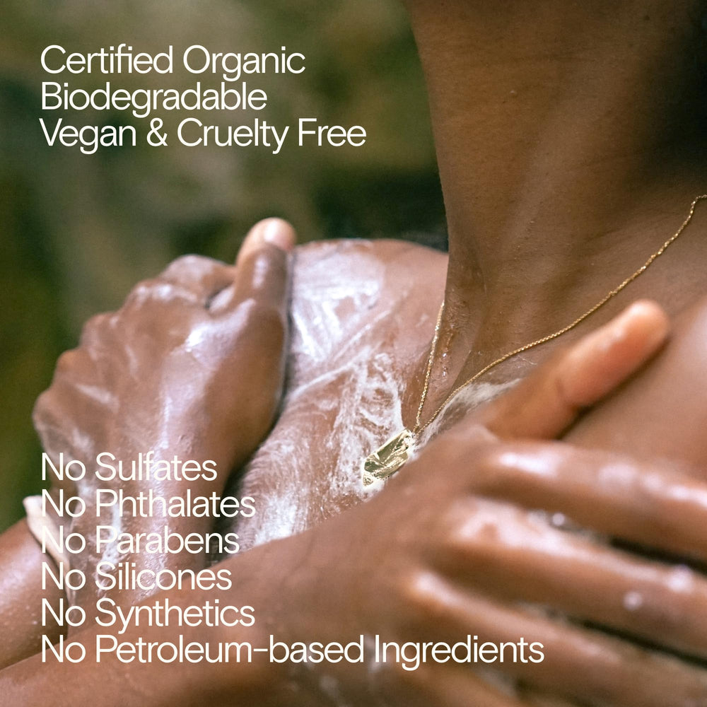 Bathing Culture scent inspiration among trees conveying natural aromatic benefit