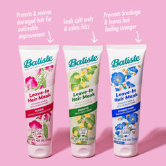 Batiste being applied to damp hair for conditioning and detangling
