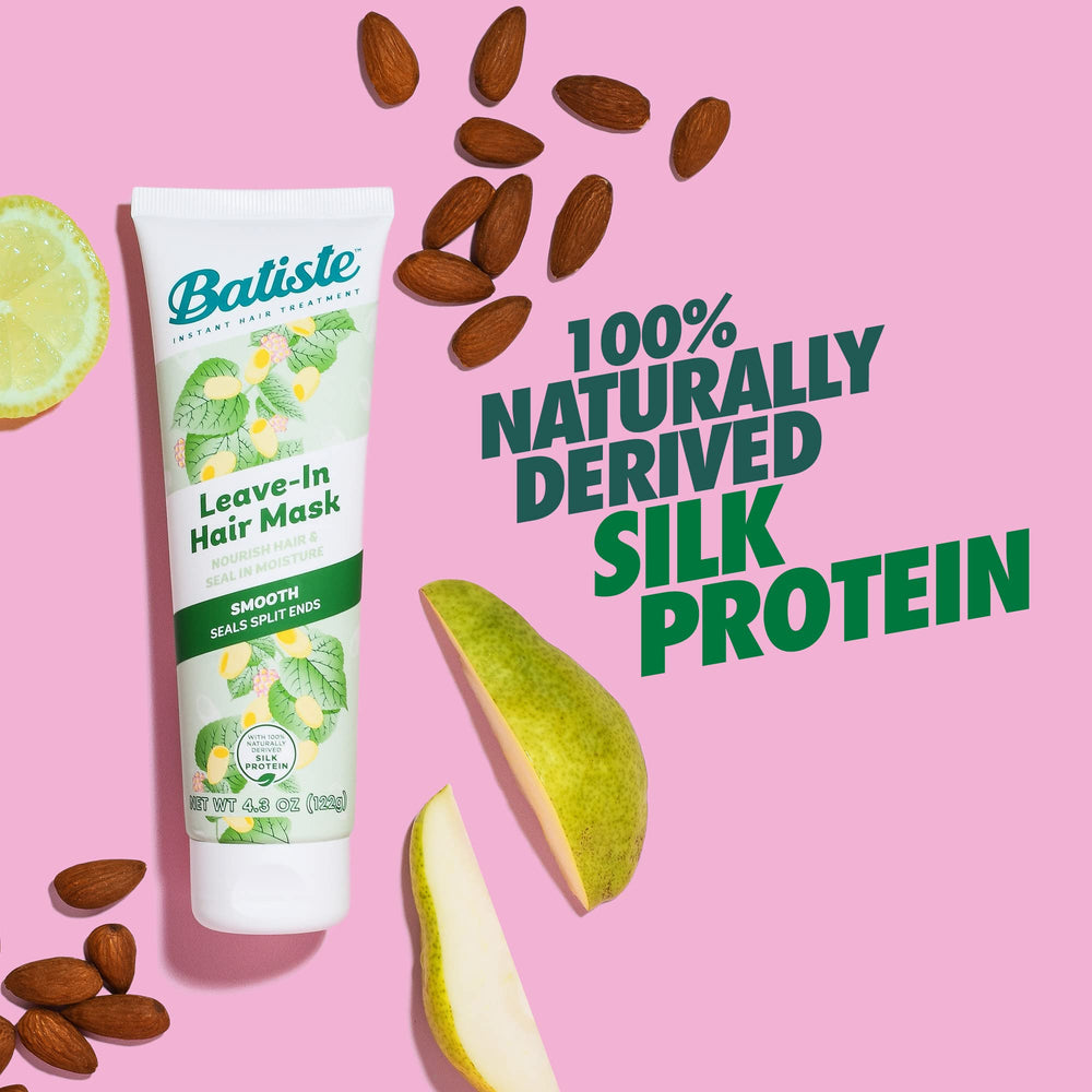 Batiste application on hair demonstrating heat protection benefit