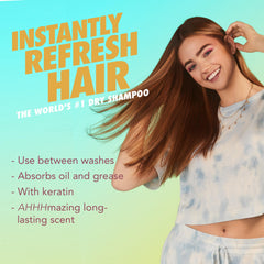 Batiste Blonde in beach setting demonstrating fresh, textured wind-swept hair