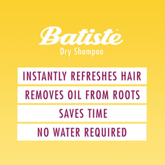 Batiste Blonde can in hand showing portable size for on-the-go refresh
