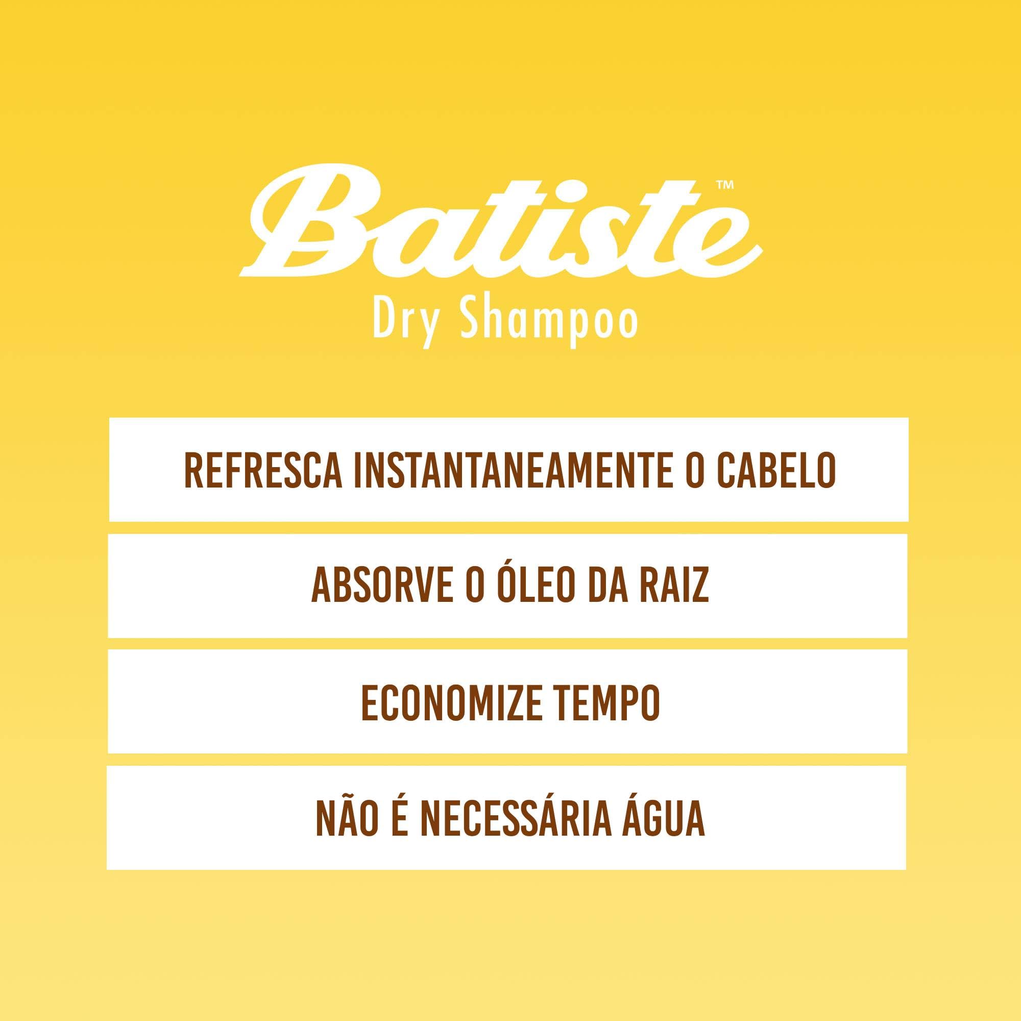 Batiste texture close-up of fine mist showing instant oil absorption