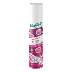 Batiste can front view showing blush fragrance and quick refresh benefit