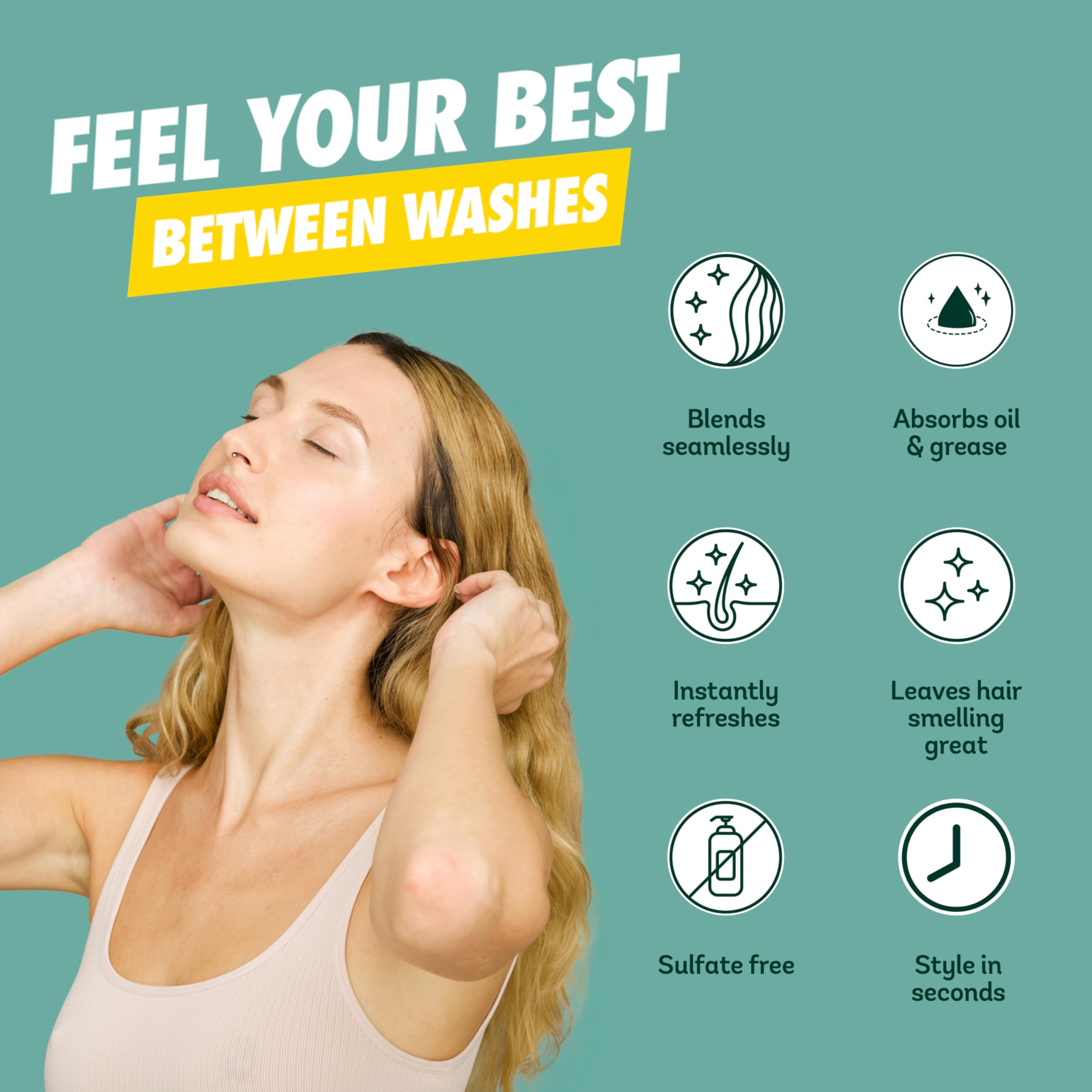 Batiste aerosol nozzle demonstrating easy precise spray and convenience