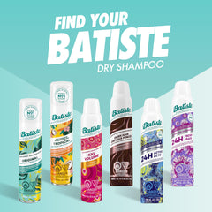 Batiste before and after comparison showing reduced oil and lift