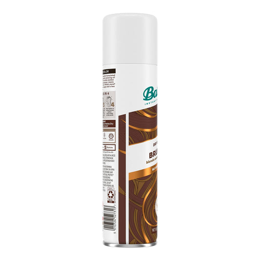 Batiste Brunette close-up of root application demonstrating fast oil absorption and lift