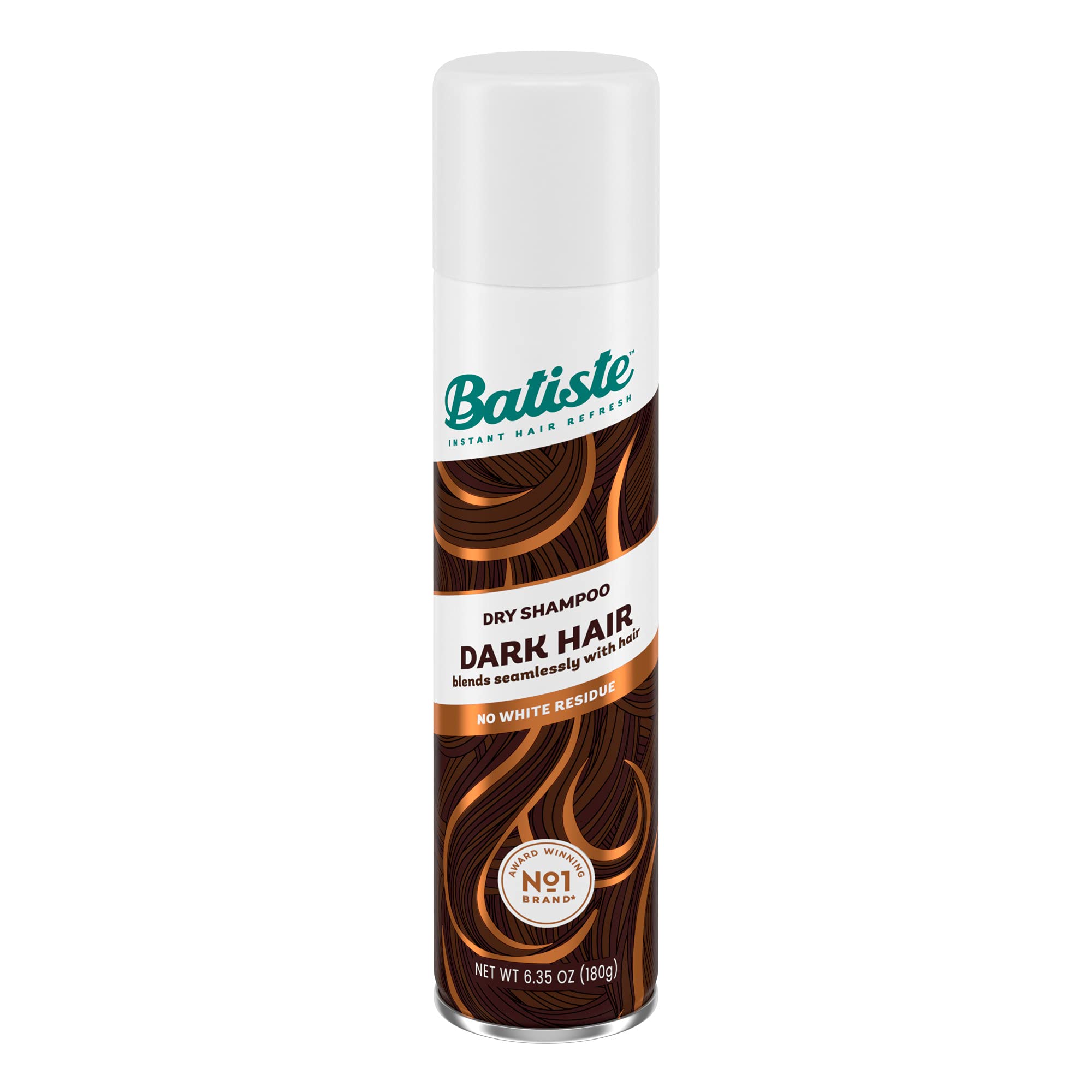 Batiste front packaging showing tinted dry shampoo and benefits