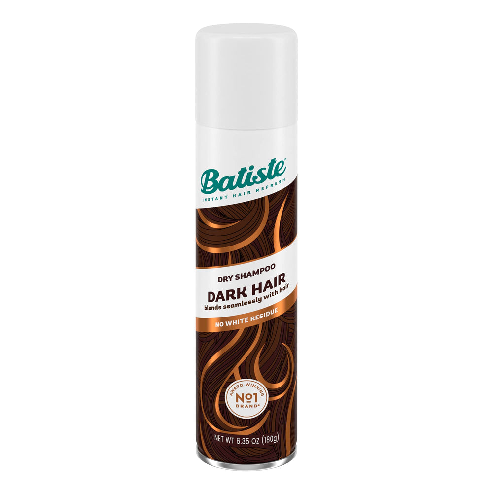 Batiste front packaging showing tinted dry shampoo and benefits