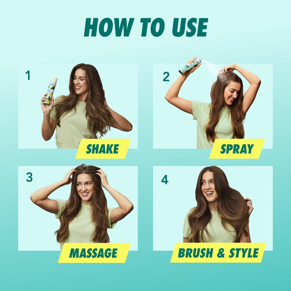 Batiste result on fine hair showing instant lift and fullness