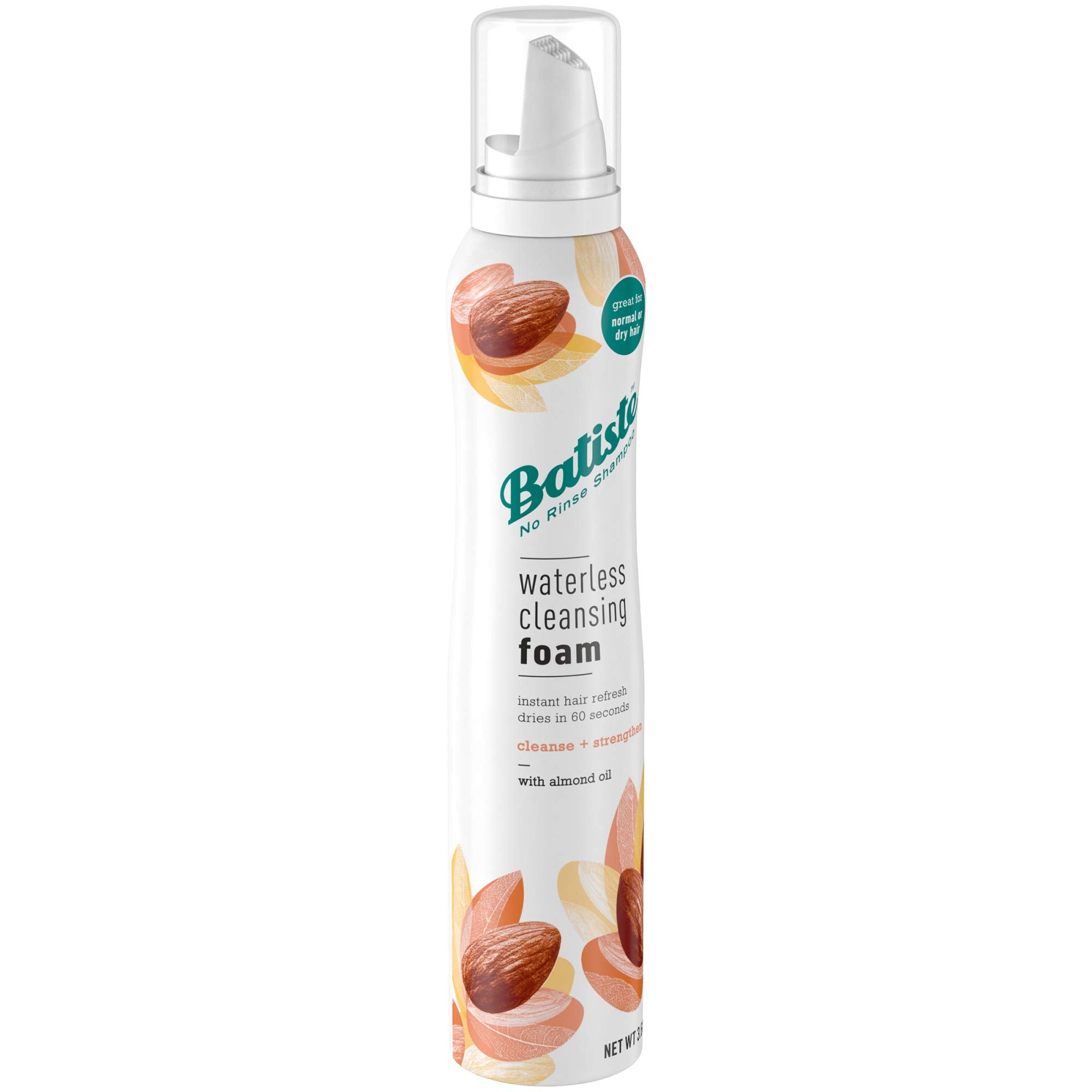 Batiste almond oil ingredient visual highlighting nourishing benefit and smoothing effect