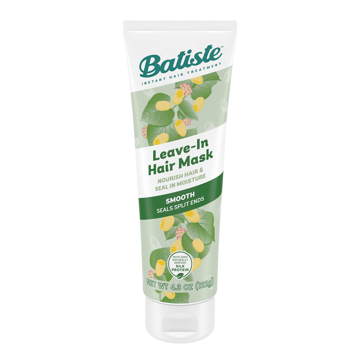 Batiste front packaging showing 4.3 oz jar and product benefit
