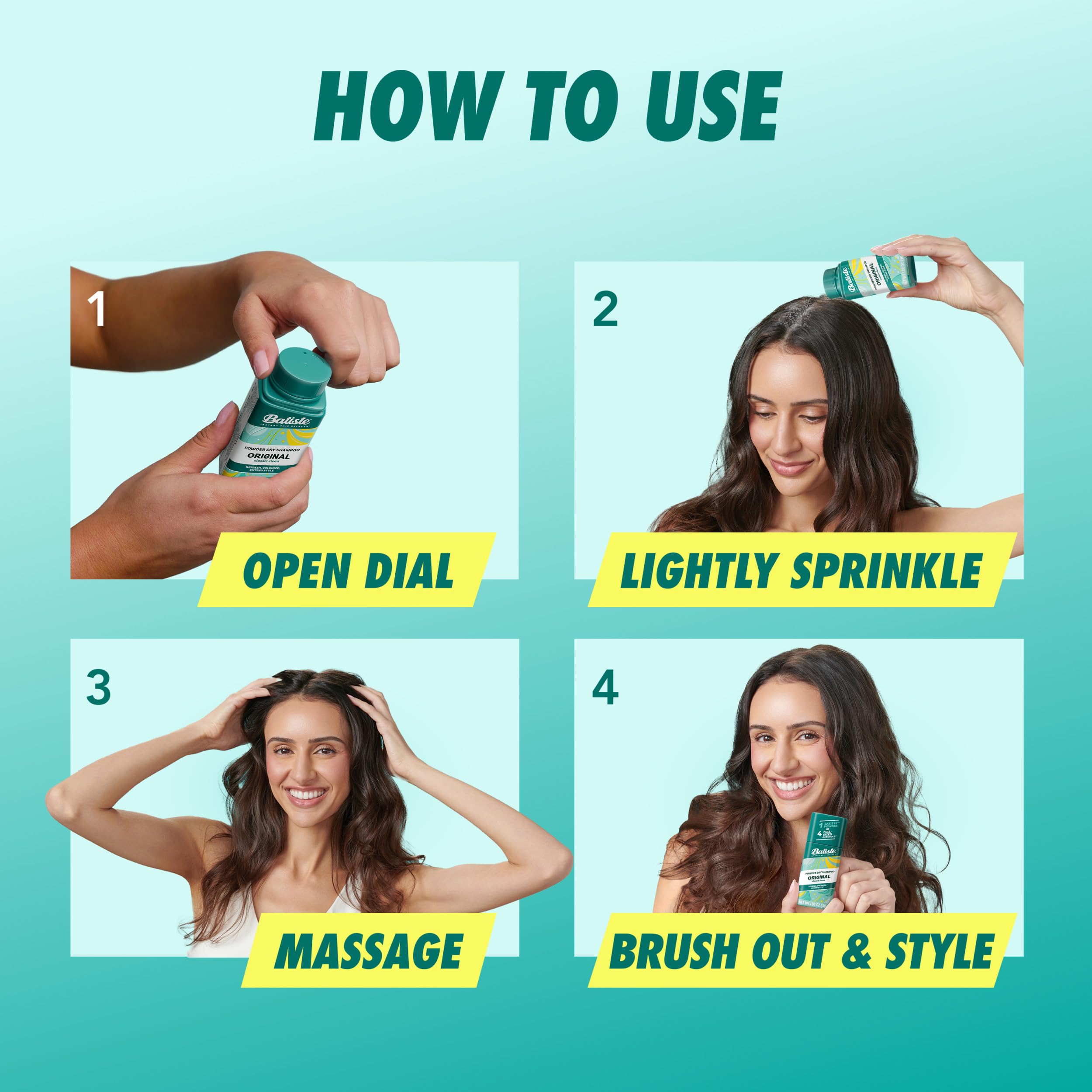 Batiste label highlighting no sulfates parabens phthalates benefit