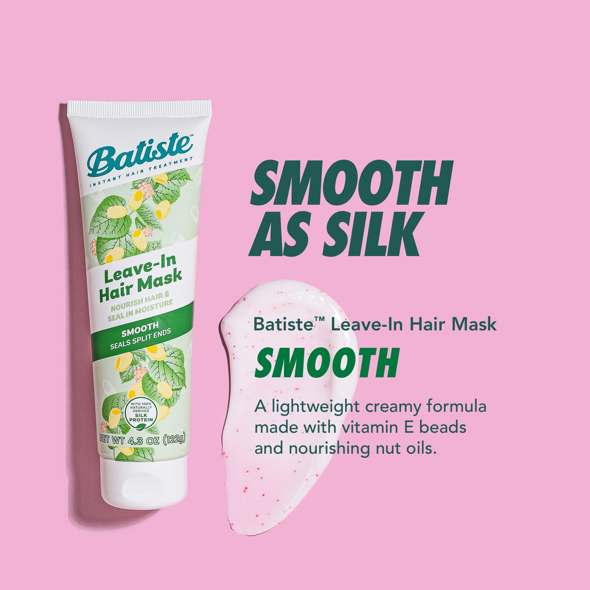 Batiste texture closeup of creamy mask highlighting smooth absorption