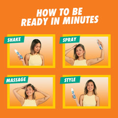 Hair texture after using Batiste Tropical, fuller looking hair with body