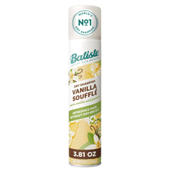 Batiste front packaging showing can and scent, convenient daily refresh