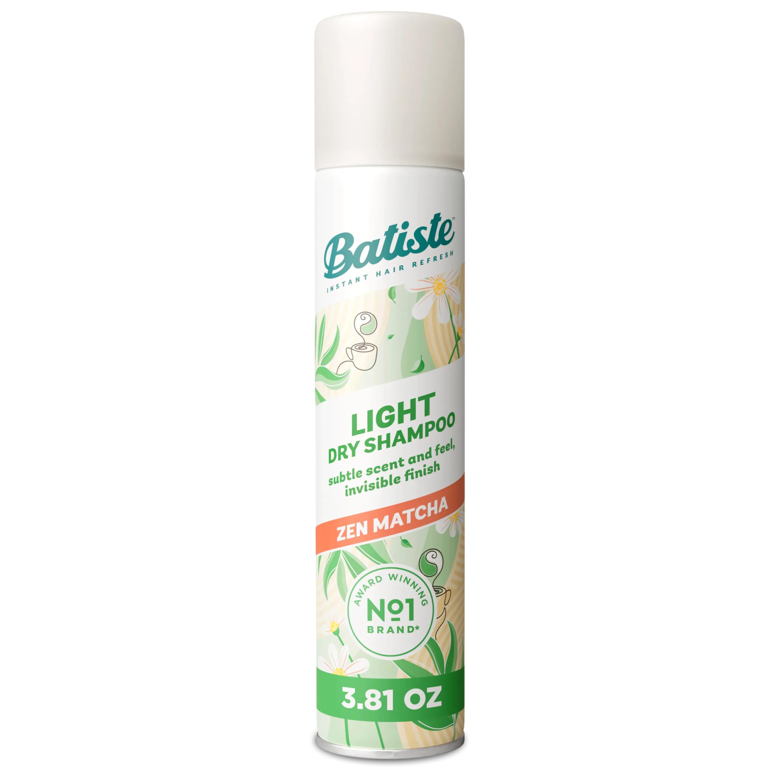 Batiste front packaging showing Zen Matcha can and clean design benefit portable refresh
