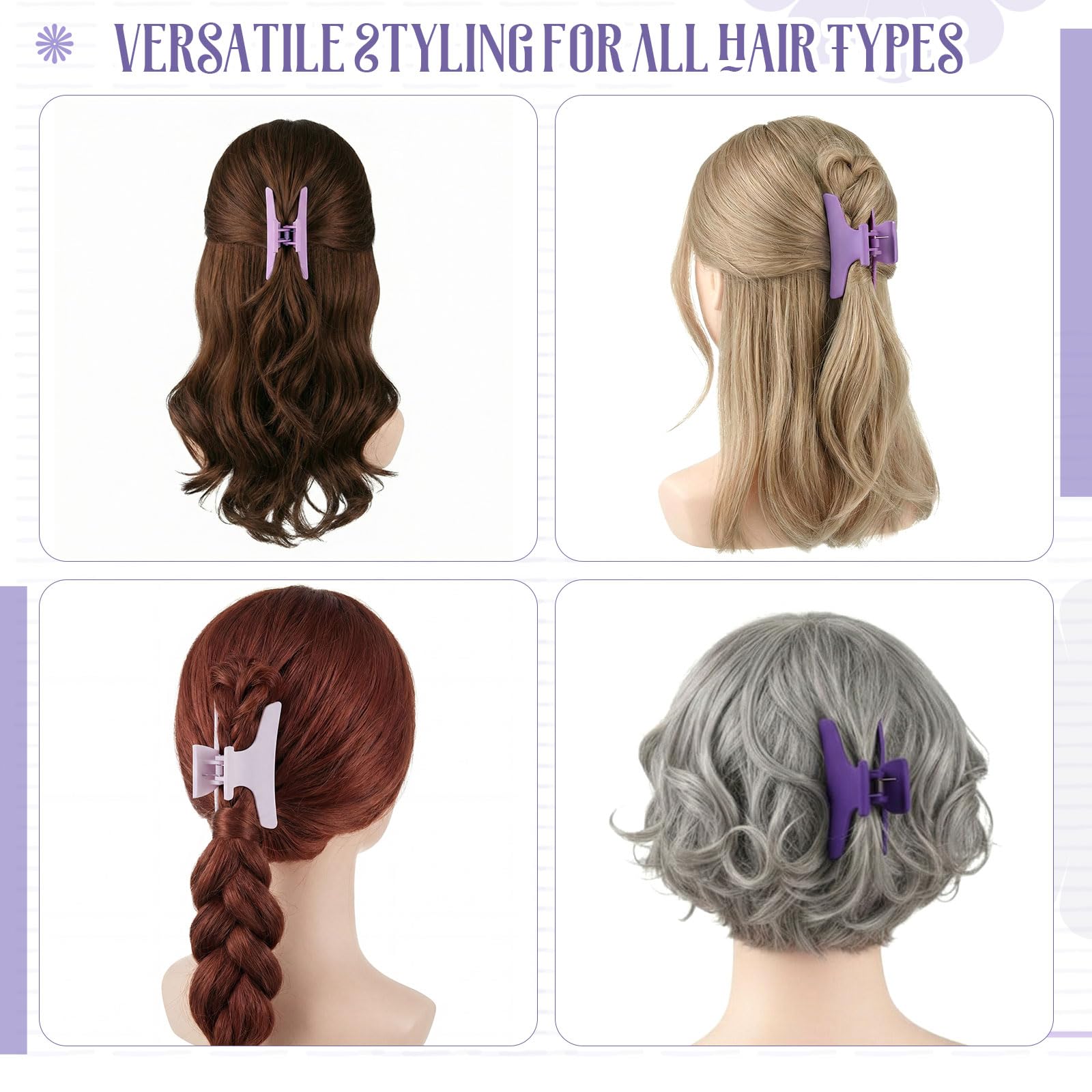 Batiyeer clip securing hair during coloring to prevent slipping benefit