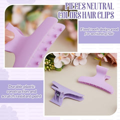 Batiyeer clip holding a hair section demonstrates non-slip grip benefit