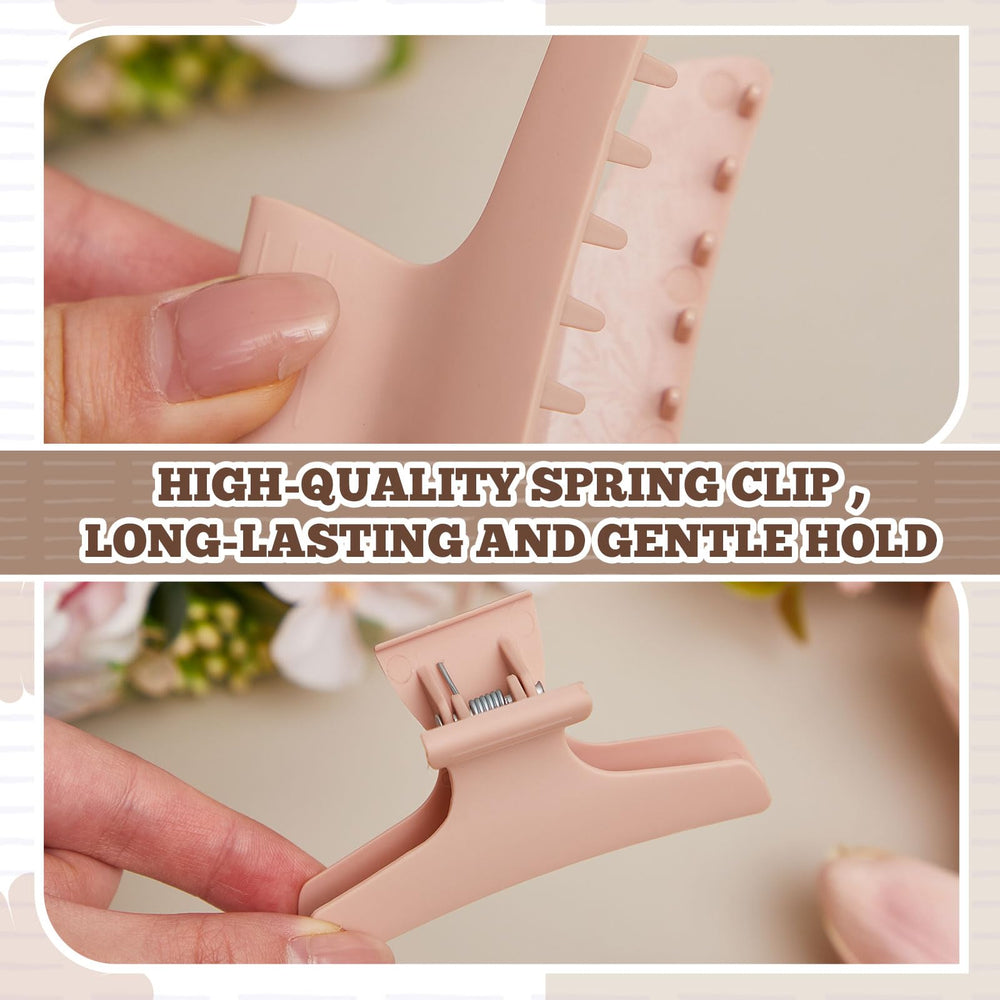 Batiyeer clip sectioning hair during coloring for precise application and control