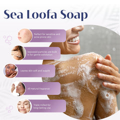 Baudelaire foamy lather on hand demonstrating creamy hydration and cleansing