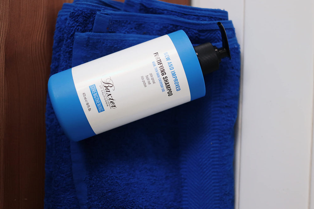 foam texture from Baxter of California shampoo illustrating gentle lather benefit