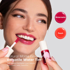 bayfree cheek application demo showing natural flush and buildable pigmentation benefit