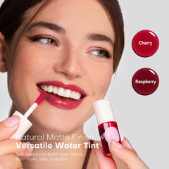bayfree blended on cheeks showing natural flush and easy blending