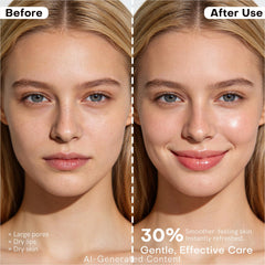 bayfree lip mask application on lips showing smoothing and moisturizing effect