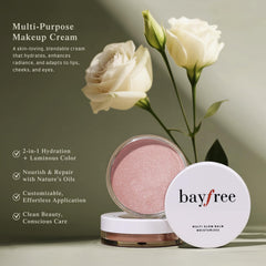 bayfree swipe on skin finger swatch showing blendable natural color